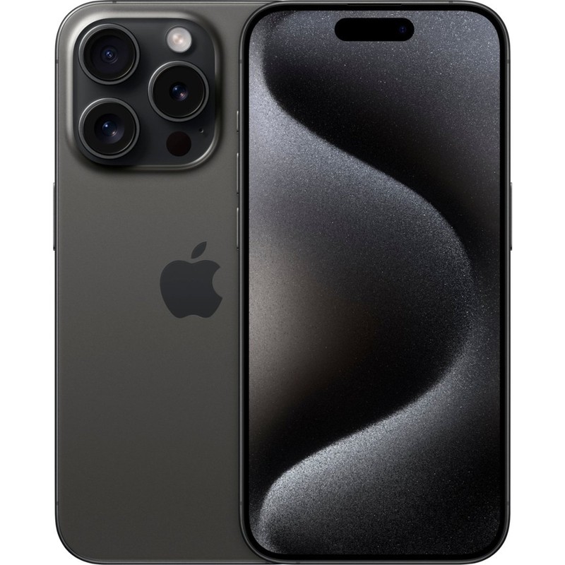 Apple iPhone 15 Pro Max 256GB GSM/CDMA Unlocked – Black Titanium – Good