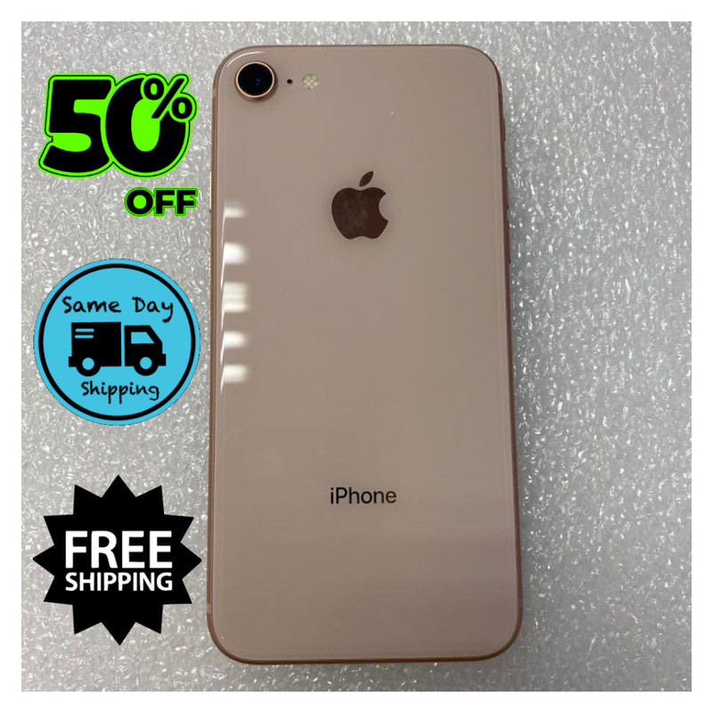 Apple iPhone 8 64GB GSM Unlocked Verizon At&t T-Mobile iOS LTE Good