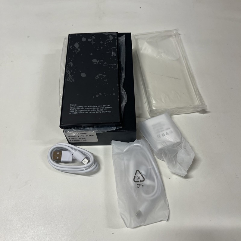 C24 Ultra 256GB New Android Smartphone – Black, New. Sold On Amazon