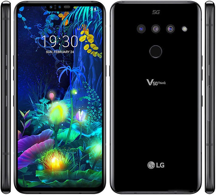 LG V50 ThinQ 5G LM-V450 128GB (T-Mobile + GSM Unlocked) SmartPhone