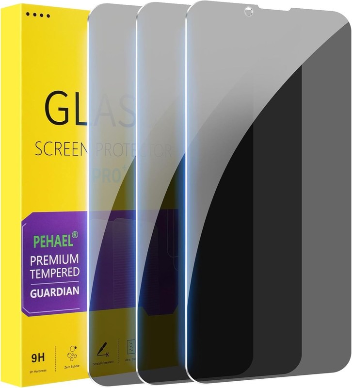 3PCS Privacy Screen Protector for iPhone 17e 16e 14 13 13 Pro 6.1 Inch Anti-Spy