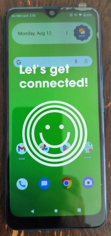 CRICKET LOCKED Blue Dream 5G ANDROID Smartphone 6.8" 64 GB Cricket LOCKED gallery
