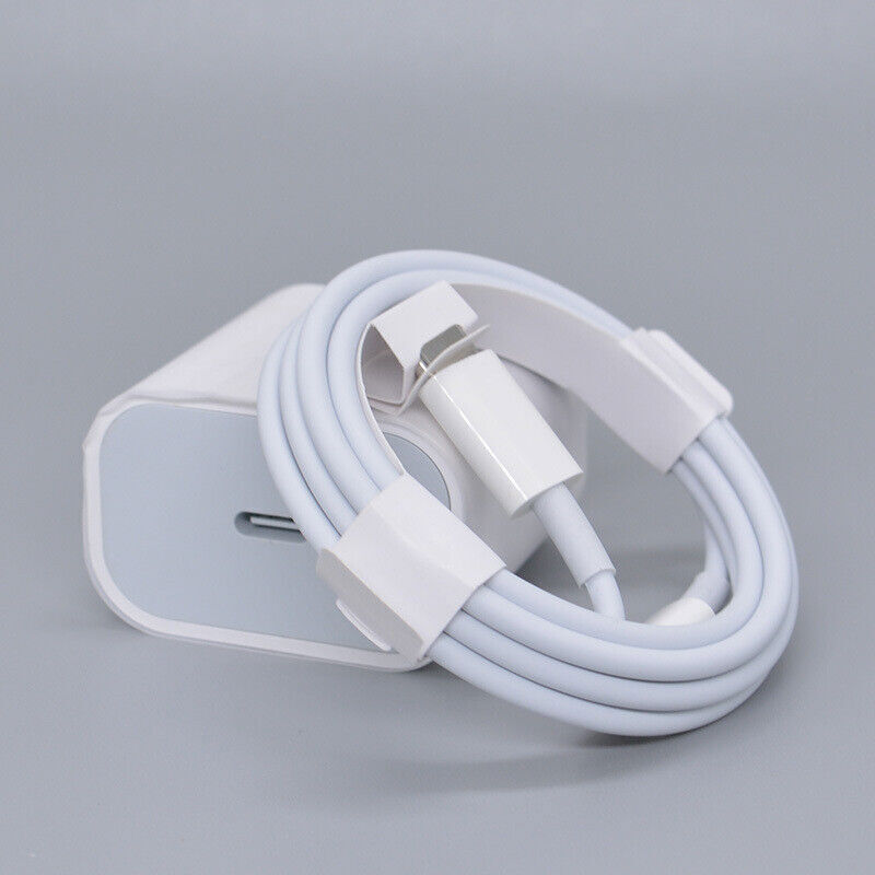 20W Wall Adapter Fast Power Charger+3FT USB-C Charging Cable For iPhone 14 13 12