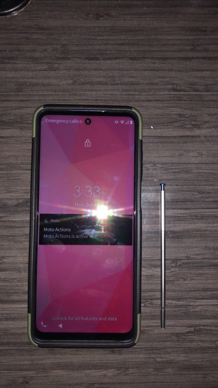 Motorola Moto G Stylus (2022) – 128GB – Twilight Blue (Single SIM) Cricket