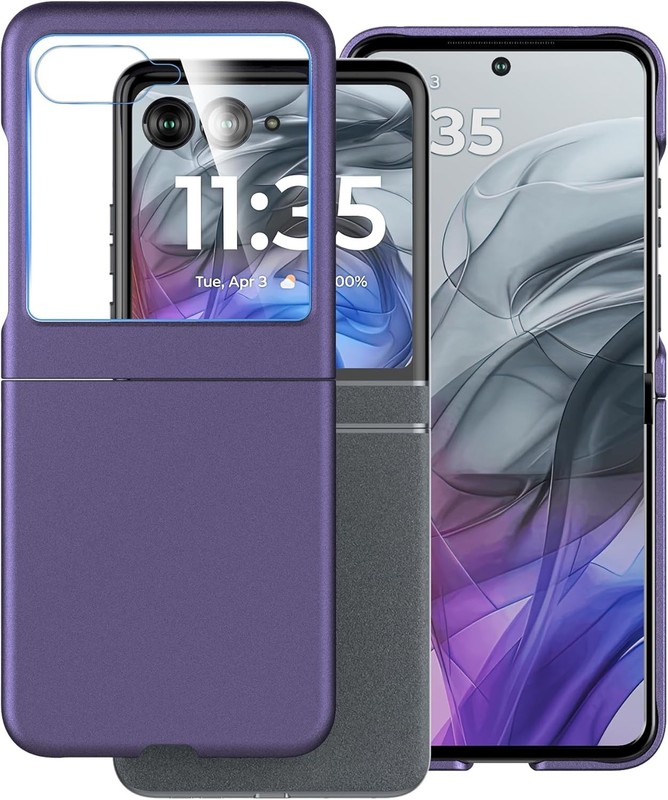 Case for Motorola Razr 2024/2025/2026 - Thin Hard Matte Polycarbonate Cover gallery