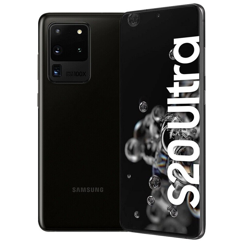New Samsung Galaxy S20 Ultra 5G G988U 128GB Unlocked GSM+CDMA Smartphone 6.9&Prime; US