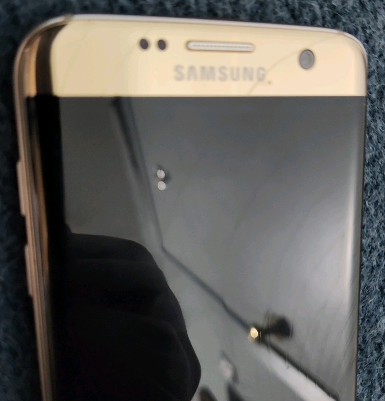 Samsung Galaxy S7 Edge SM-G935V Verizon 32GB Broken Screen No Power SOLD AS IS gallery