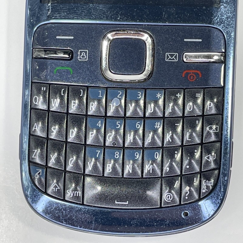Nokia C Series C3-00 - Navy Blue (UNTESTED) Cellular Phone gallery