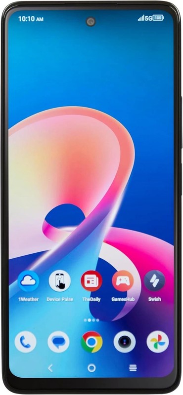 TCL 50 XE T614D 128GB 4GB Straight Talk Locked Blue Excellent Condition