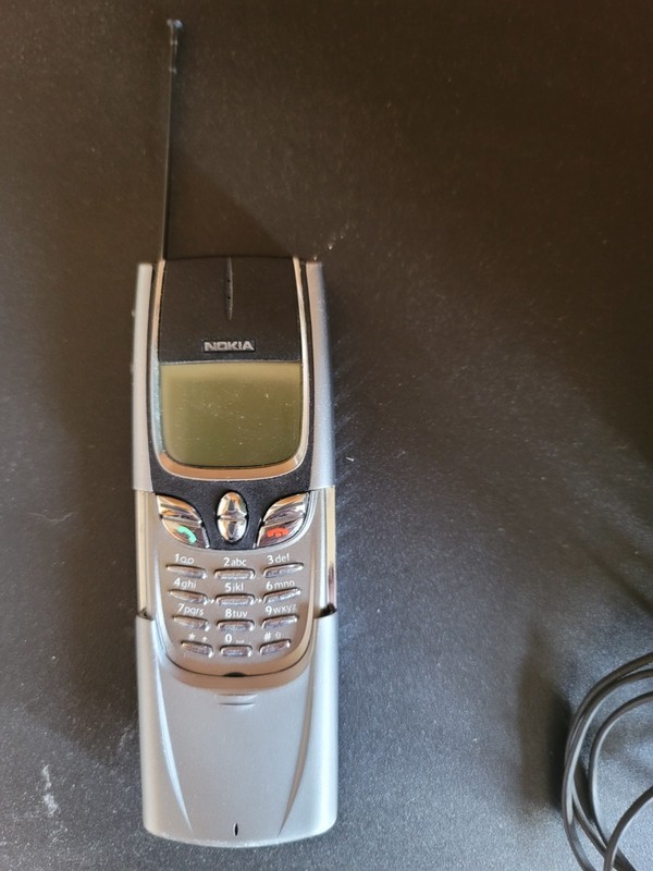 NOKIA 8890 - Std - Gray - Original buyer bought and used in Canada gallery
