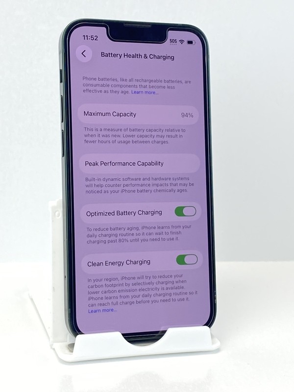 Apple iPhone 13 Mini A2481 128GB Green 94% battery health Factory Unlocked gallery