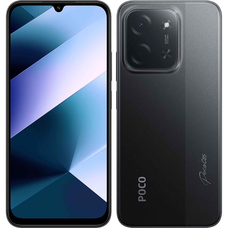 Xiaomi Poco C85 4G Black 128GB + 6GB Dual-SIM Factory Unlocked GSM NEW