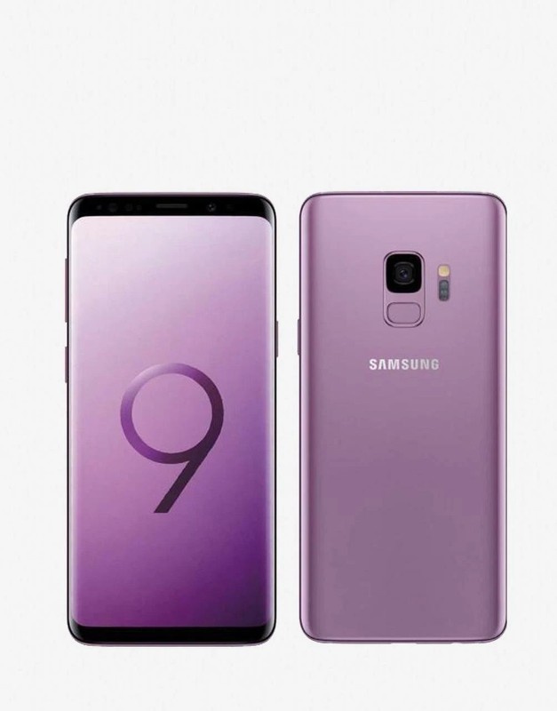 Mint 9/10 Samsung Galaxy S9 SM-G960U 64 GB 4G LTE Purple Unlocked + Image Burn gallery