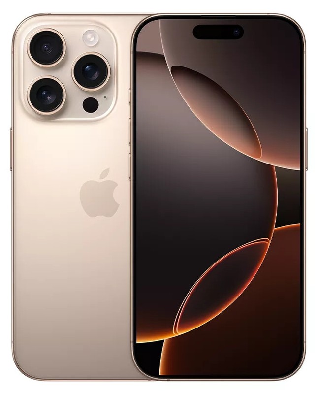 Apple iPhone 16 Pro A3083 Unlocked 256GB Desert Titanium C