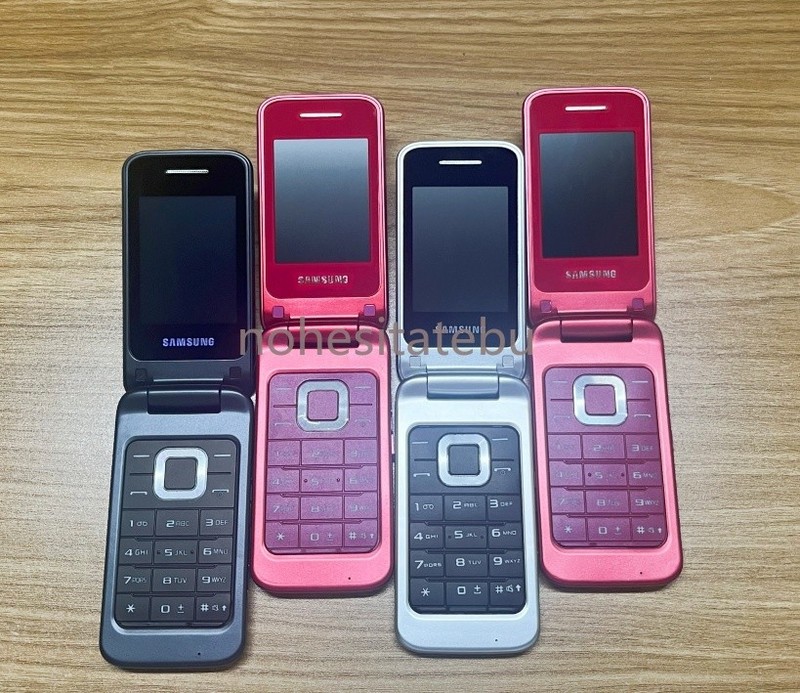 Samsung C3520 GSM 1.3 MP Camera 2.4" Screen Original Unlocked Flip Mobile Phone gallery