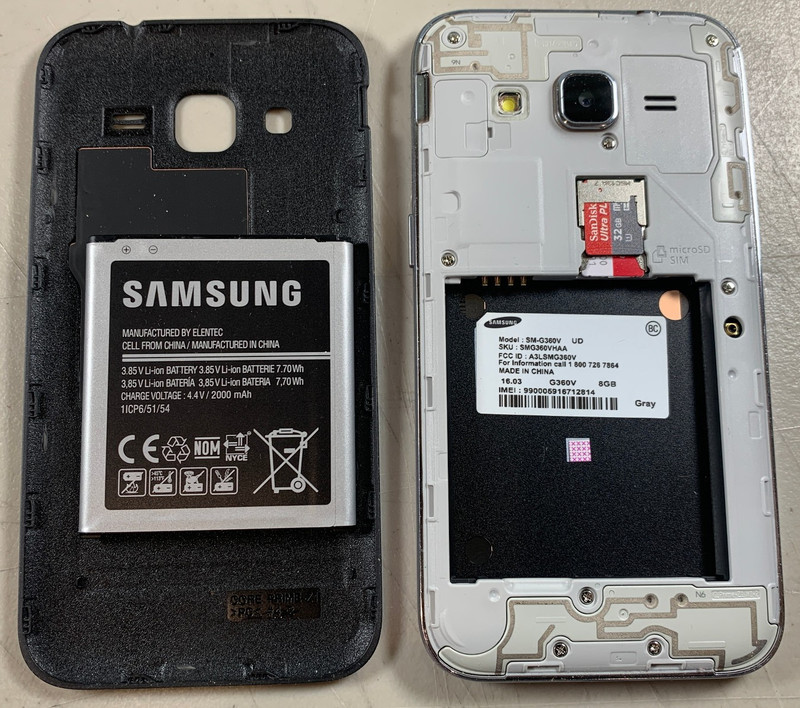 Parts Repair Samsung Galaxy Core Prime 4G Verizon SM-G360V Cell Phone Only gallery