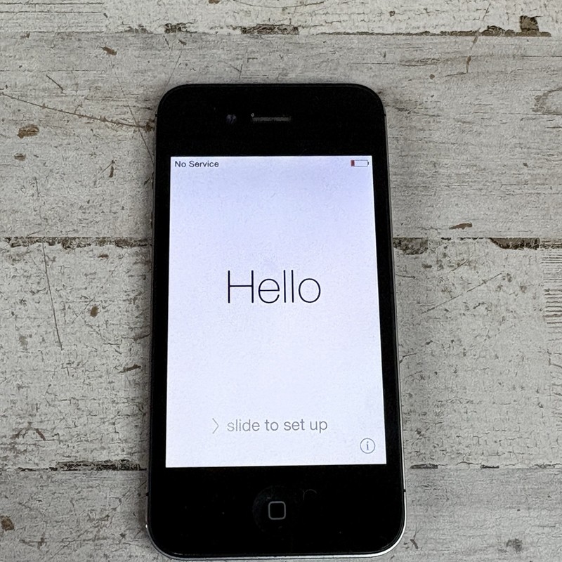 Apple iPhone 4s – 13GB – Black Model A1387 (CDMA + GSM) Unlocked