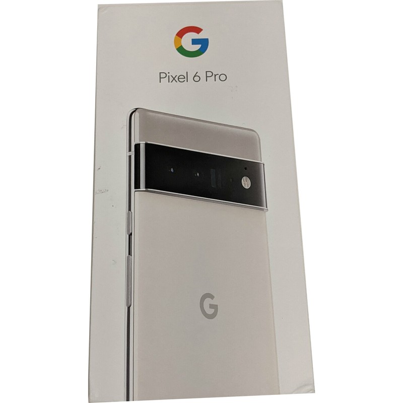 Google Pixel 6 Pro GLU0G Dual SIM 128GB + 12GB White Factory Unlocked 5G GSM