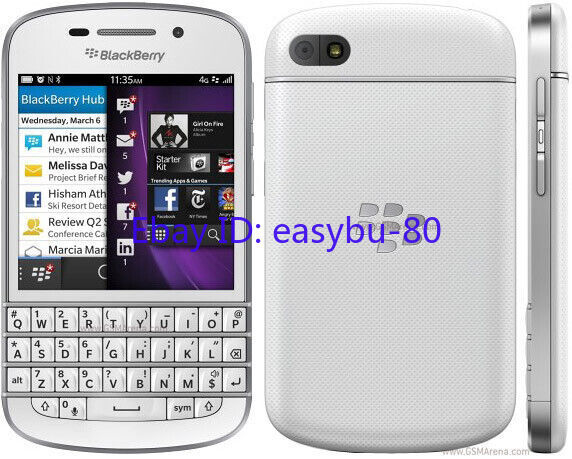 BlackBerry Q10 16GB+2GB 8MP LTE Qwerty Keyboard Unlocked Smartphone- New Sealed gallery
