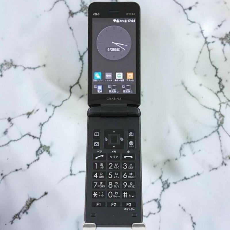 KYOCERA GRATINA KYF44 Black LTE Band 1 3 18 Unlocked Phone From Japan