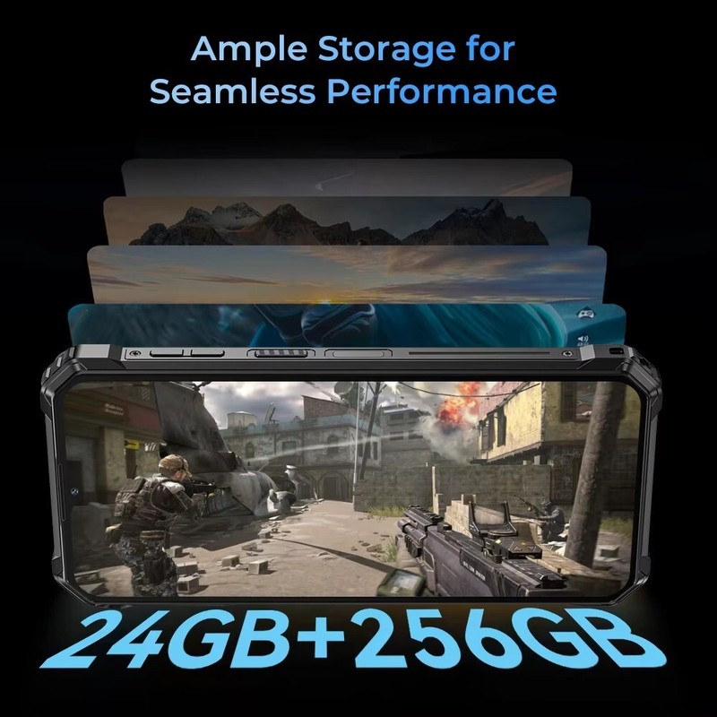 New Global Version Oukitel WP36 Pro Rugged Phone 24GB+256GB 10600mAh 6.52 inch gallery