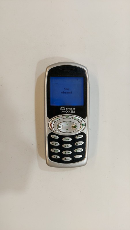 289.SAGEM MYX-3D – Very Rare – For Collectors – Locked On Network