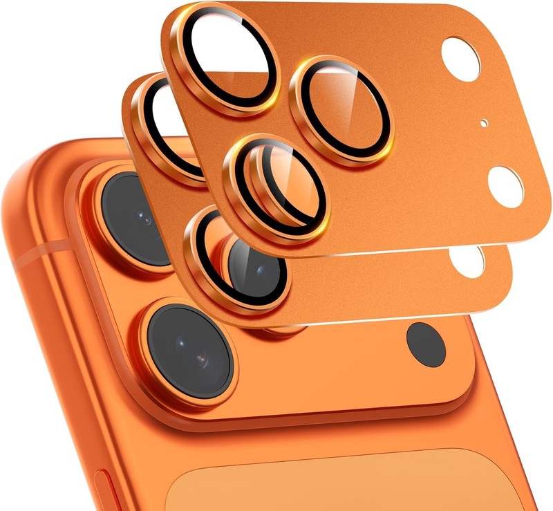 2-Pack iPhone 17 Pro Max Camera Lens Protector – Metal Aluminum Alloy