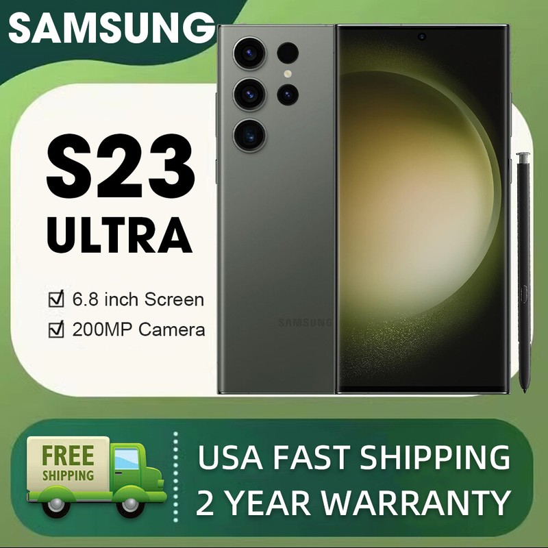 NEW SEALED SAMSUNG GALAXY S23 ULTRA 5G UNLOCKED 512GB/256GB 2 YEAR WARRANTY USA gallery