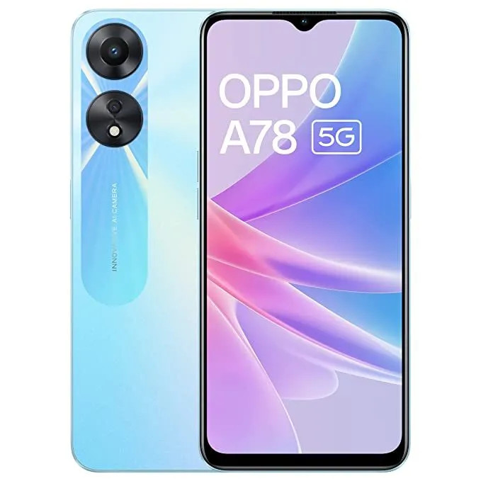 Original Oppo A78 5G Dual SIM 8GB RAM 256GB 5000mAh New Sealed Smartphone