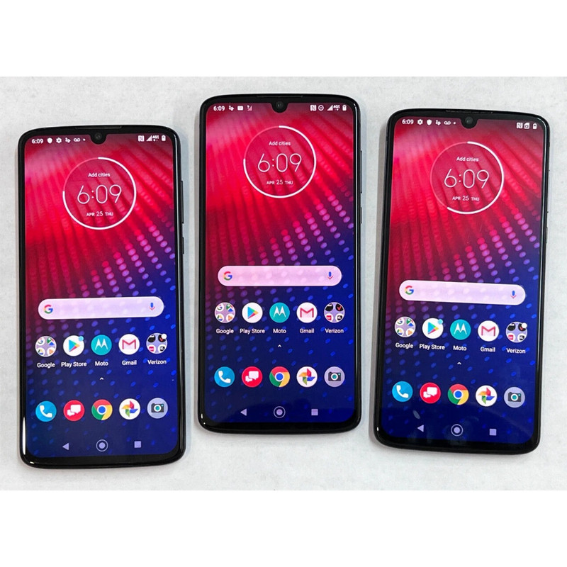 Motorola Moto Z4 XT1980-4 Verizon Unlocked 4G LTE 128GB Phone Grade A+ Condition