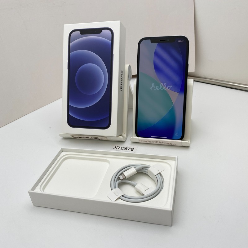 Apple iPhone 12 – 64GB – Black (Unlocked) – Open Box