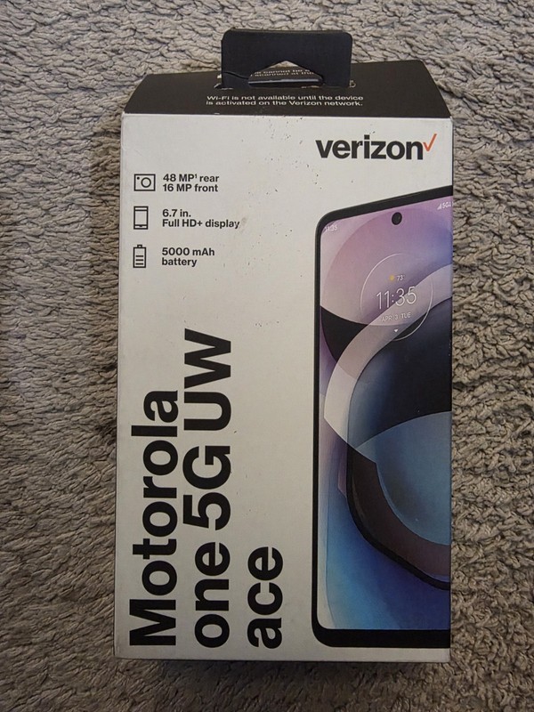 Motorola One 5G Ace – 64 GB – Gray (Verizon)