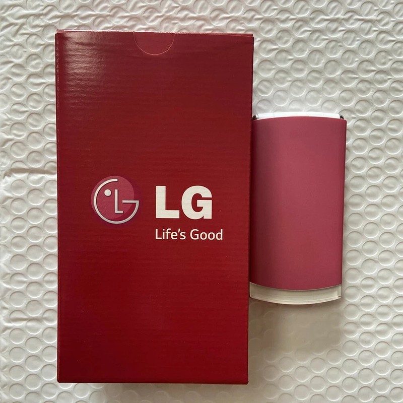 Original Unlocked LG GD580 Lollipop dLite Cookie flip GSM 3G 3MP Pink Cell Phone