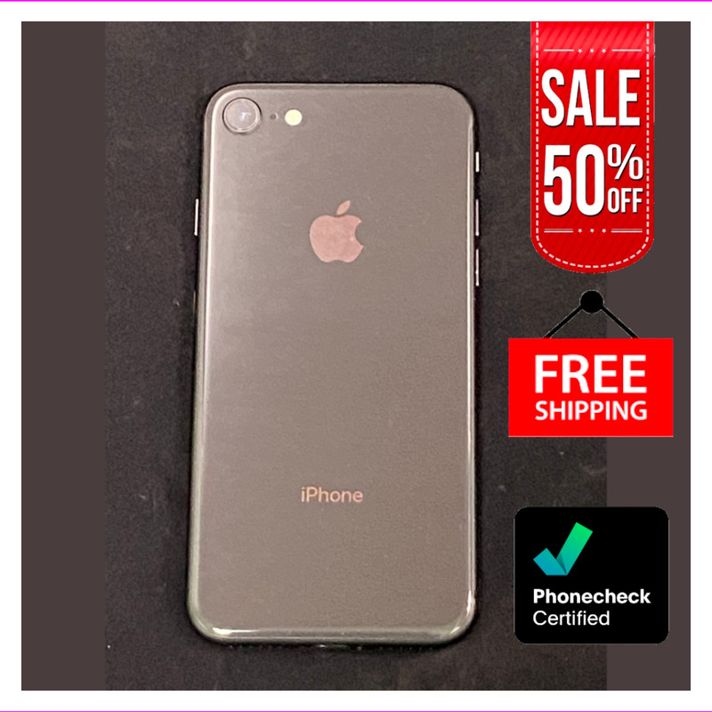 iPhone 8 Unlocked - Gold, Silver, Space Gray - 64GB/128GB/256GB - Free Shipping