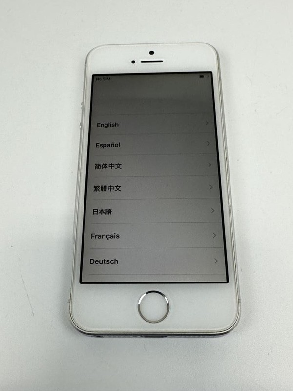 Apple iPhone 5S 16GB A1453 Silver (Unlocked) – Fair