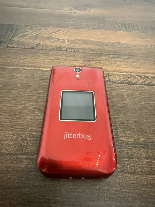 Alcatel Jitterbug Flip 4043S Flip Phone 4G LTE 3.2&Prime; Display 4GB 2MP Camera