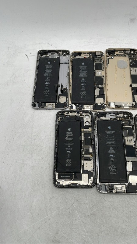 Apple iPhone 6 6s 11 X Mixed Models For Parts Or Repair Lot Of 7 gallery
