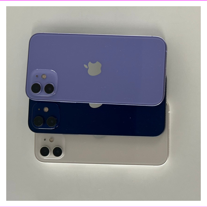 Apple iPhone 12 Green & Purple 128GB/64GB – Unlocked, AT&T, Mint Display
