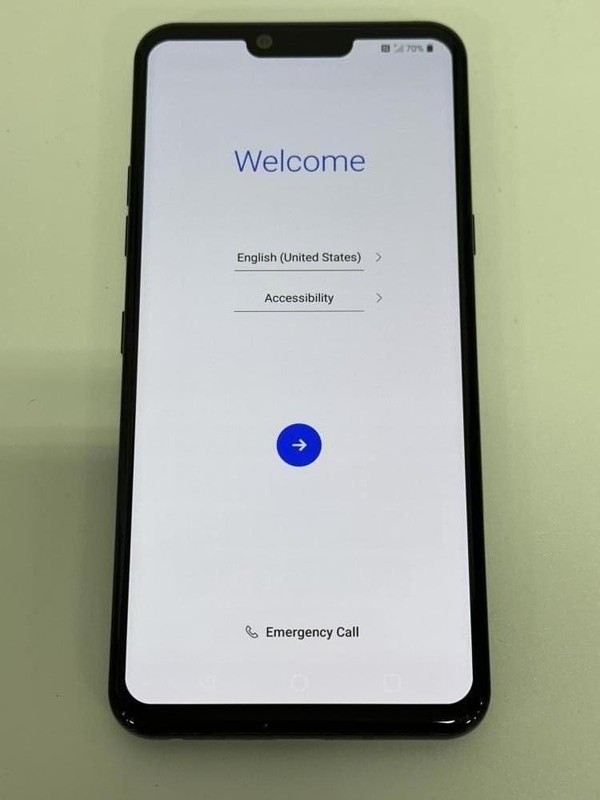 LG G8 ThinQ 128GB LM-G820TM Aurora Black (Unlocked) – Fair
