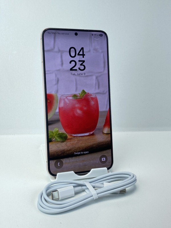 Samsung Galaxy S22+ 5G SM-S906U1 128GB Pink Gold Clean IMEI Unlocked device