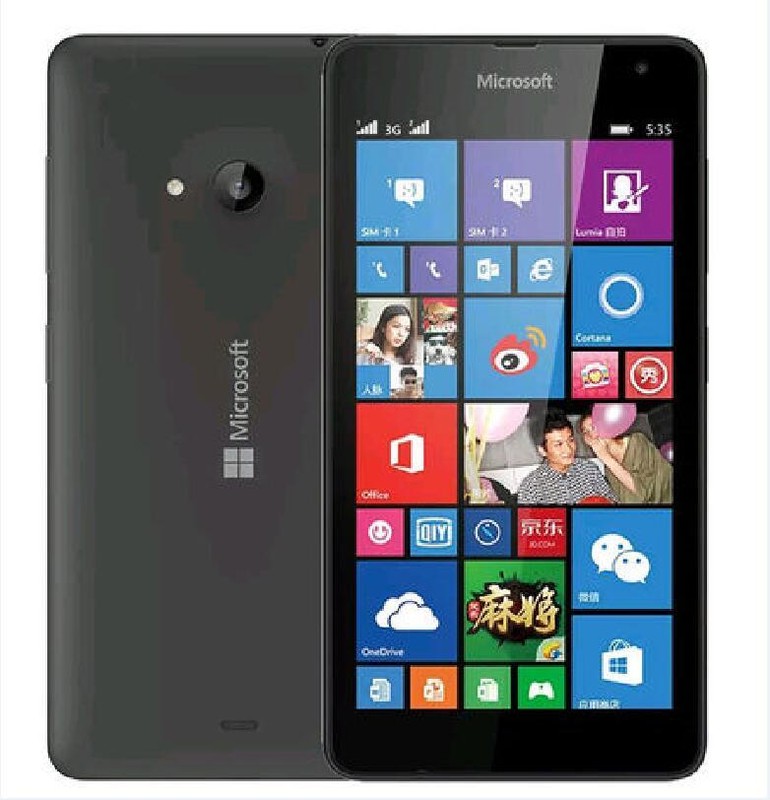 Nokia Microsoft Lumia 535 Dual SIM Windows Original Quad Core 1GB RAM 8GB ROM