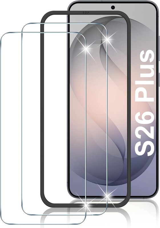 2PCS Screen Protector for Samsung Galaxy S26 Plus 6.1 Inch Anti-Scratch Case Fri