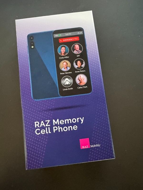 Used RAZ Mobility RAZ Memory Cell Phone VERIZON, AT&T COMPATIBLE