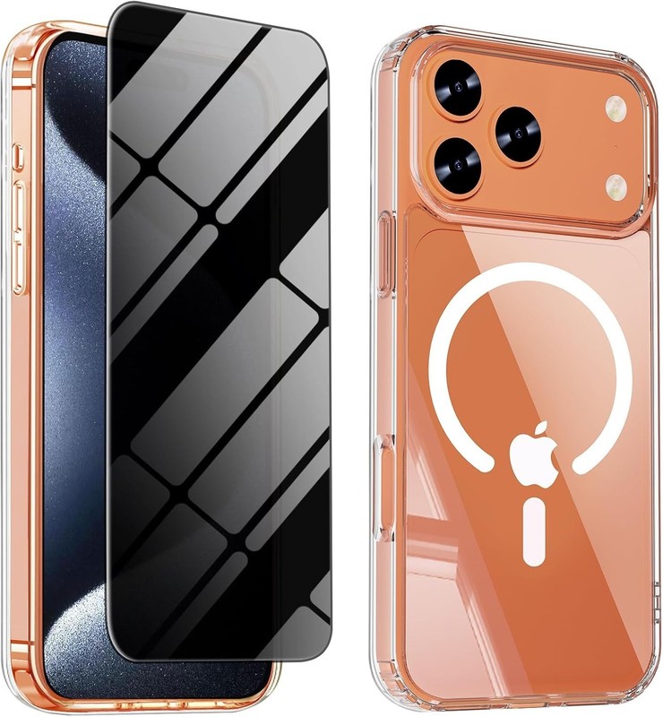 For iPhone 17 Pro Max Case with Shockproof Protection and Anti-Yellowing cover