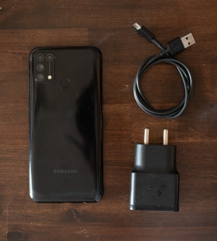 Samsung Galaxy M31 – 128 GB – Space Black (Unlocked) – For Parts
