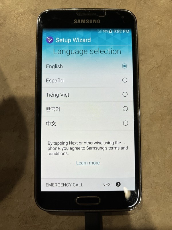 Samsung Galaxy S5 Verizon 4G LTE Smartphone unlocked