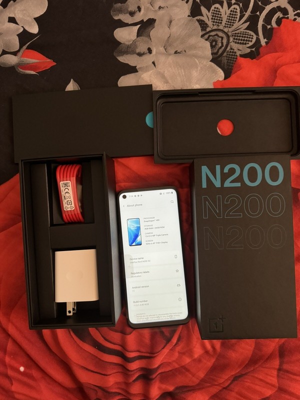 OnePlus Nord N200 5G - 64GB - Blue Quantum (GSM Unlocked) (Single SIM) gallery