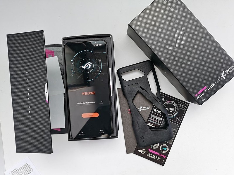 BOXED – ASUS ROG Phone 5s Unlocked 16GB+256GB Dual-sim Android 13 Gaming phone