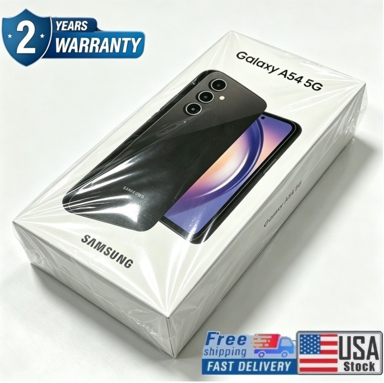 New Sealed Samsung Galaxy A54 5G SM-A546U Unlocked Smartphones