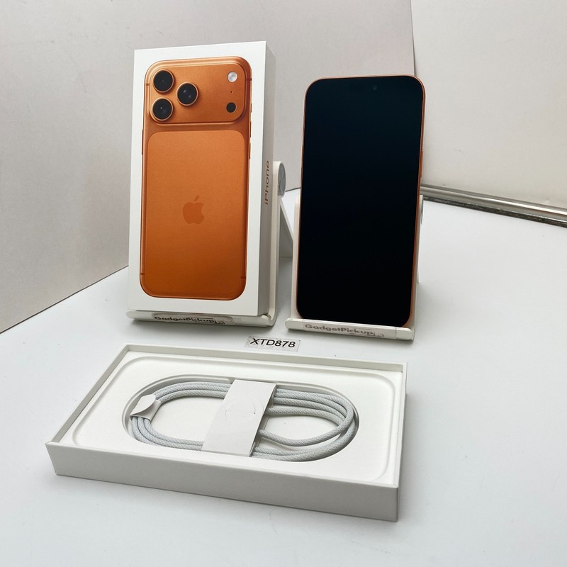 Apple iPhone 17 Pro Max - 1TB - Cosmic Orange (AT&T/Cricket ONLY) - Open Box gallery